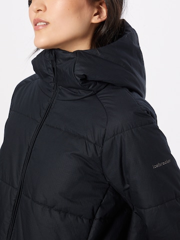 ICEBREAKER Outdoor Jacket in Black