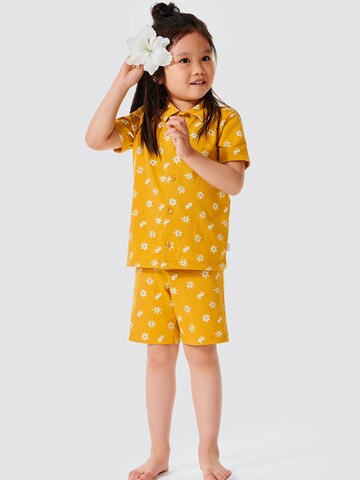 SCHIESSER Pajamas in Yellow: front