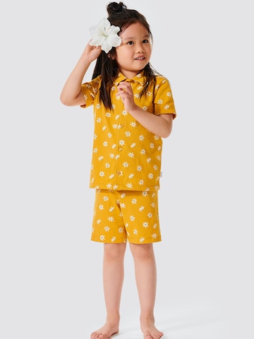 SCHIESSER Pajamas in Yellow: front