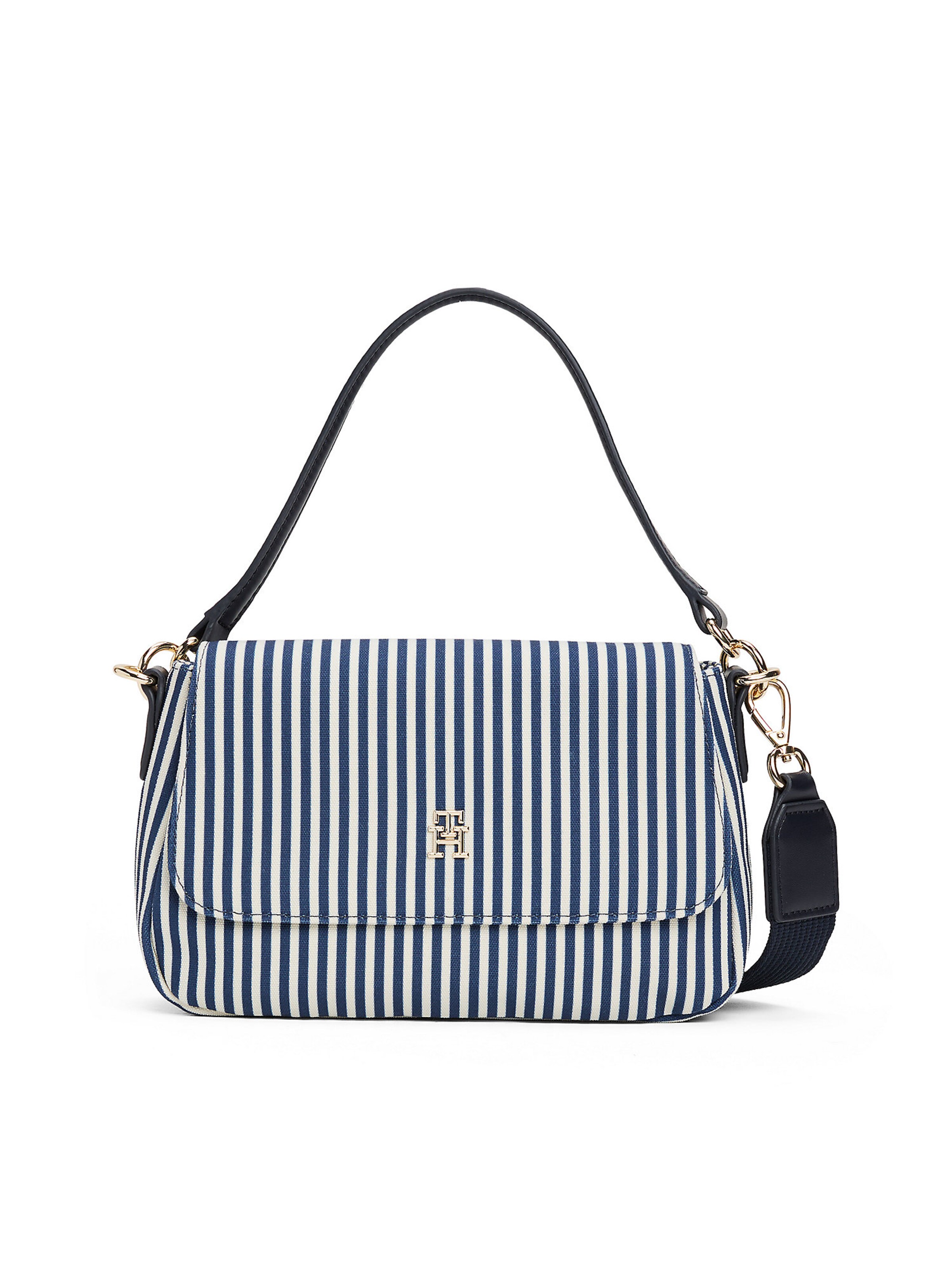 Sac bandoulière TOMMY HILFIGER en bleu : devant