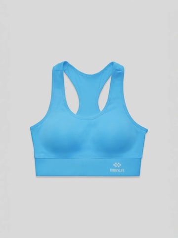 Top sportivo di Tommy Life in blu: frontale