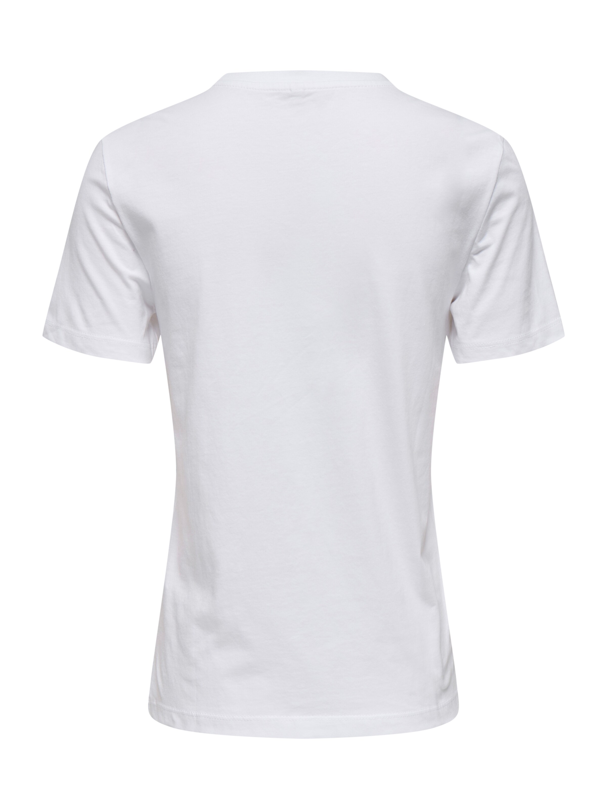 T-shirt &#x27;ONLEMMA&#x27; ONLY en blanc