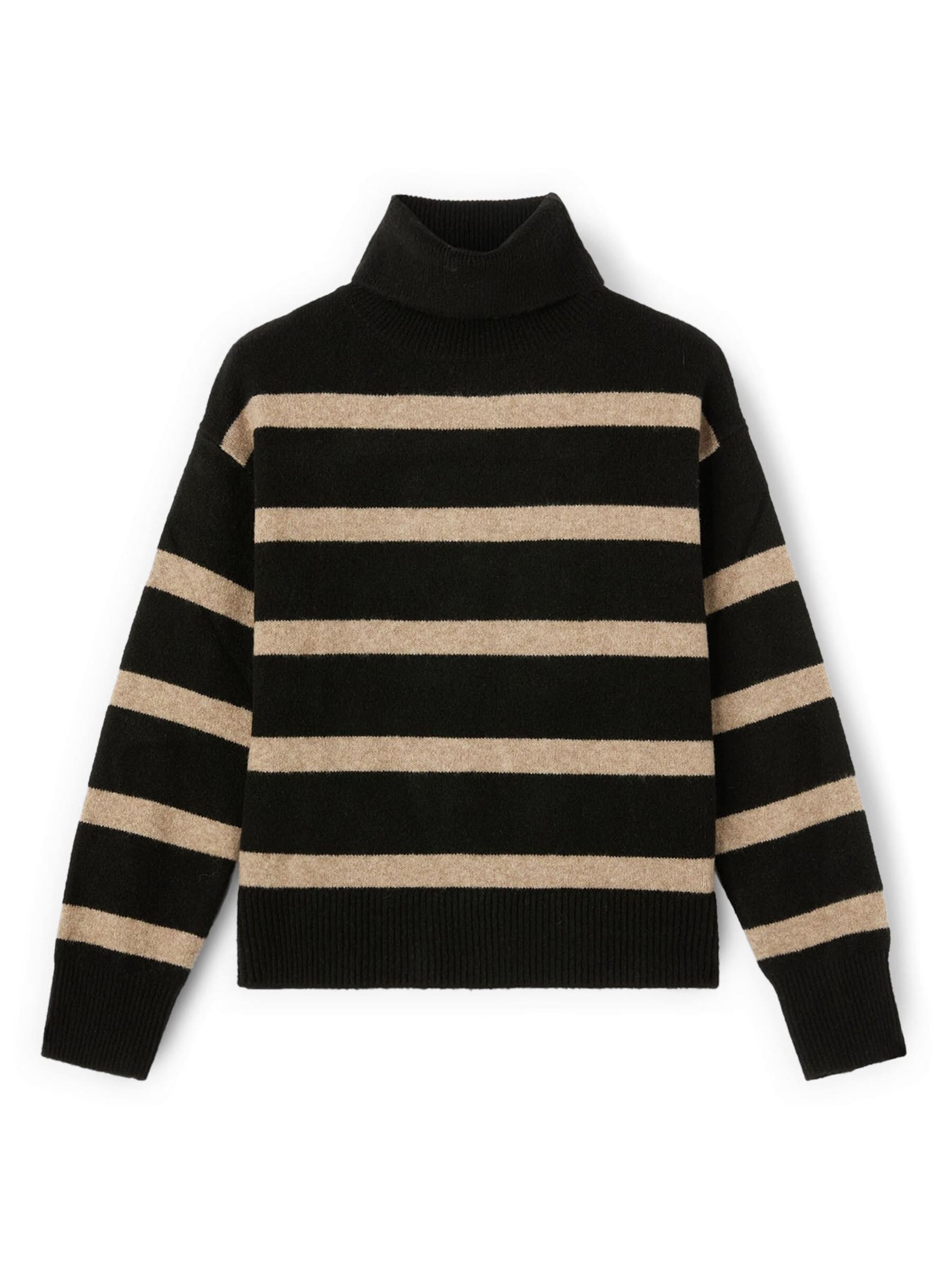 MOTIVI Trui in Zwart: voorkant