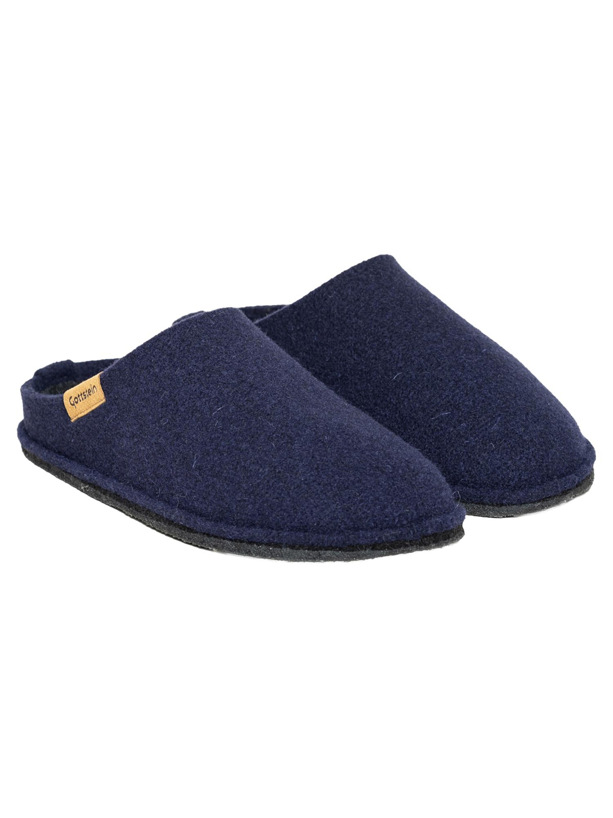 Gottstein Hausschuh 'Classic-Co' in Blau