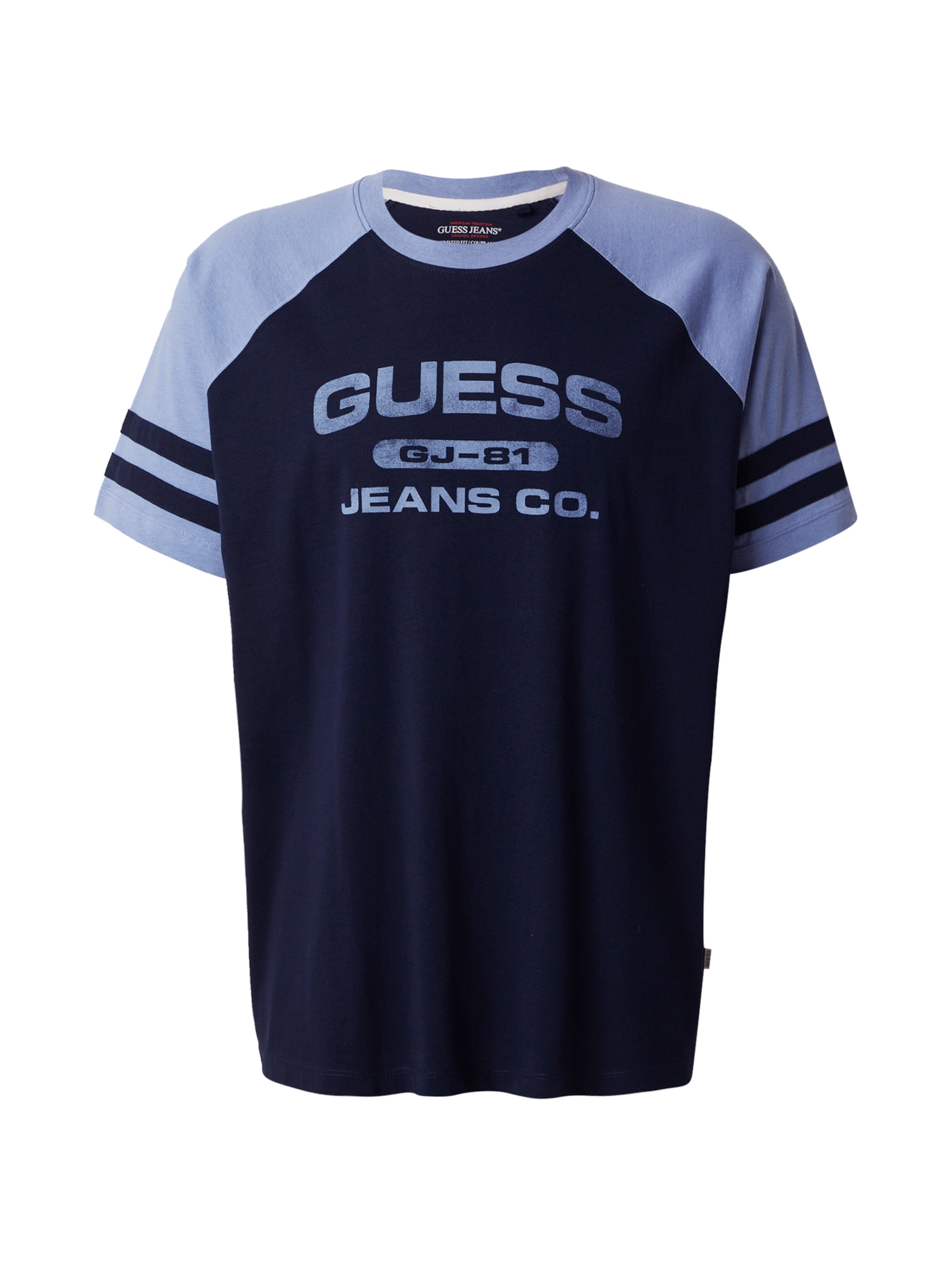Maglietta di GUESS JEANS in blu: frontale