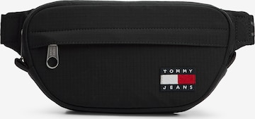 juoda Tommy Jeans Rankinė ant juosmens 'ESS DAILY': priekis