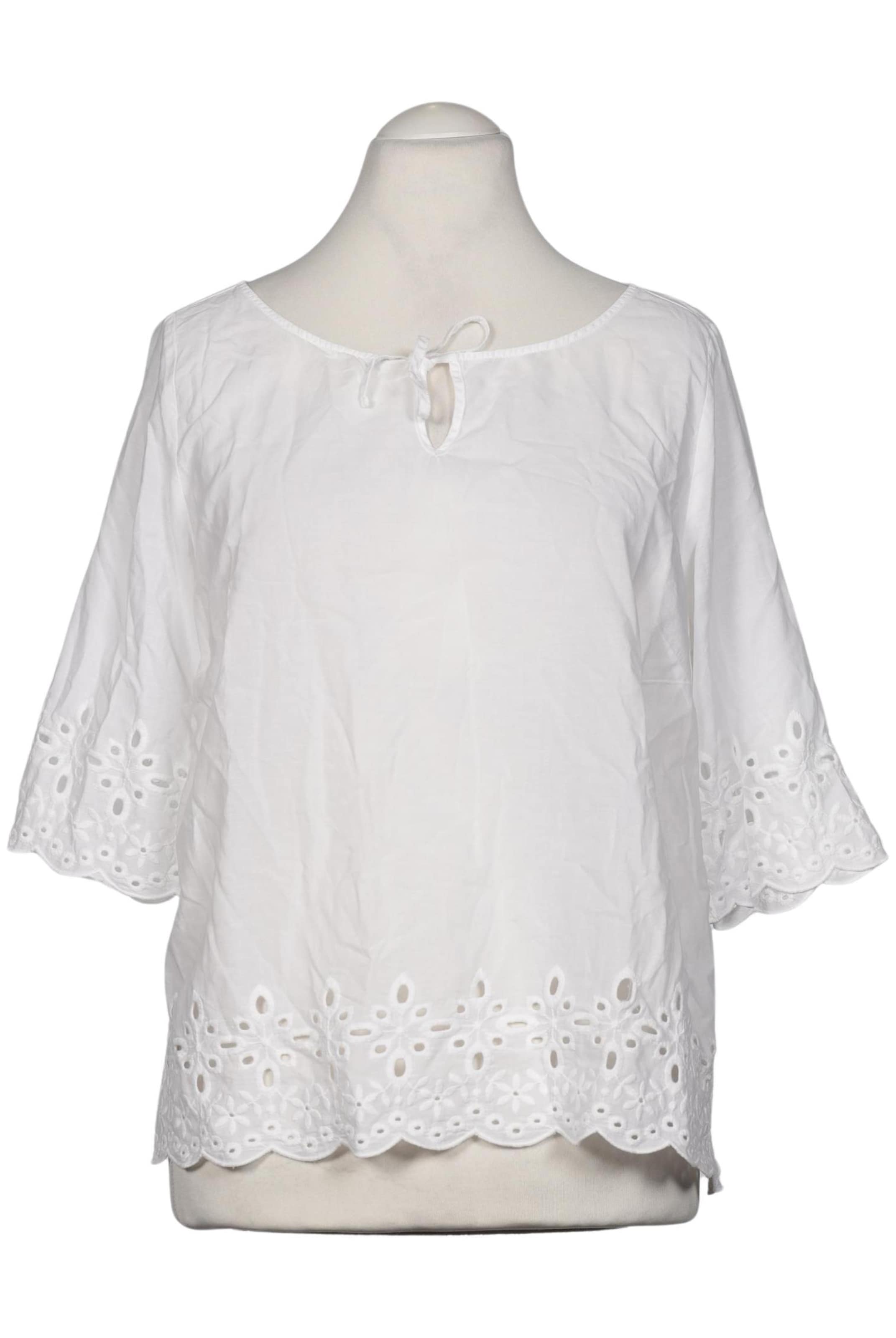 COMMA Bluse XXL in Weiß: Vorderseite