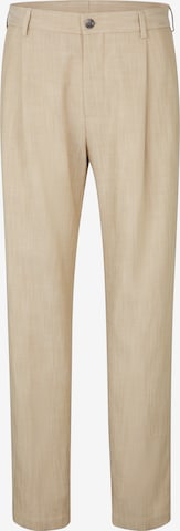 STRELLSON Regular Broek 'Lois' in Beige: voorkant