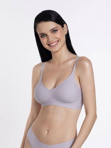 Marc & André T-shirt Bra 'SECOND SKIN' in Purple: front