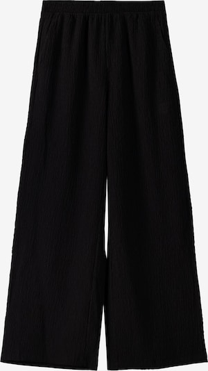 Bershka Pantalon en noir, Vue avec produit