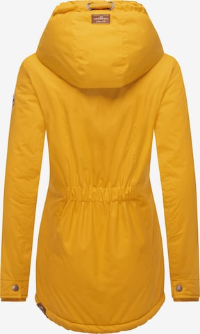 Ragwear Performance Jacket 'Zuzka' in Yellow