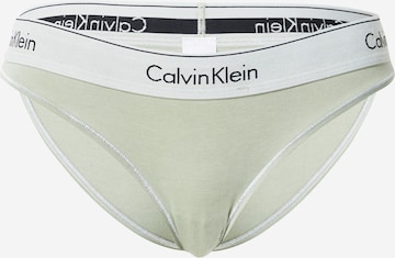 Calvin Klein Underwear Figi w kolorze zielony: przód