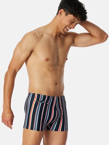 SCHIESSER Swim Trunks 'Ocean Swim' in Blue