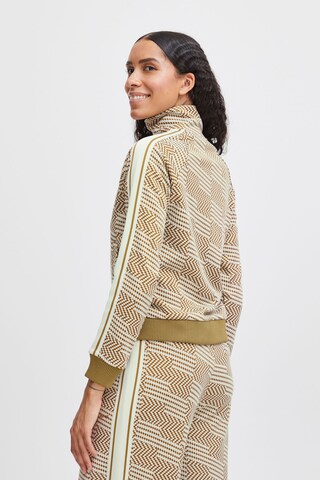 The Jogg Concept Athletic Jacket 'Sima' in Brown