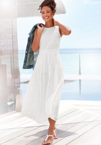 BUFFALO Kleid in Weiß