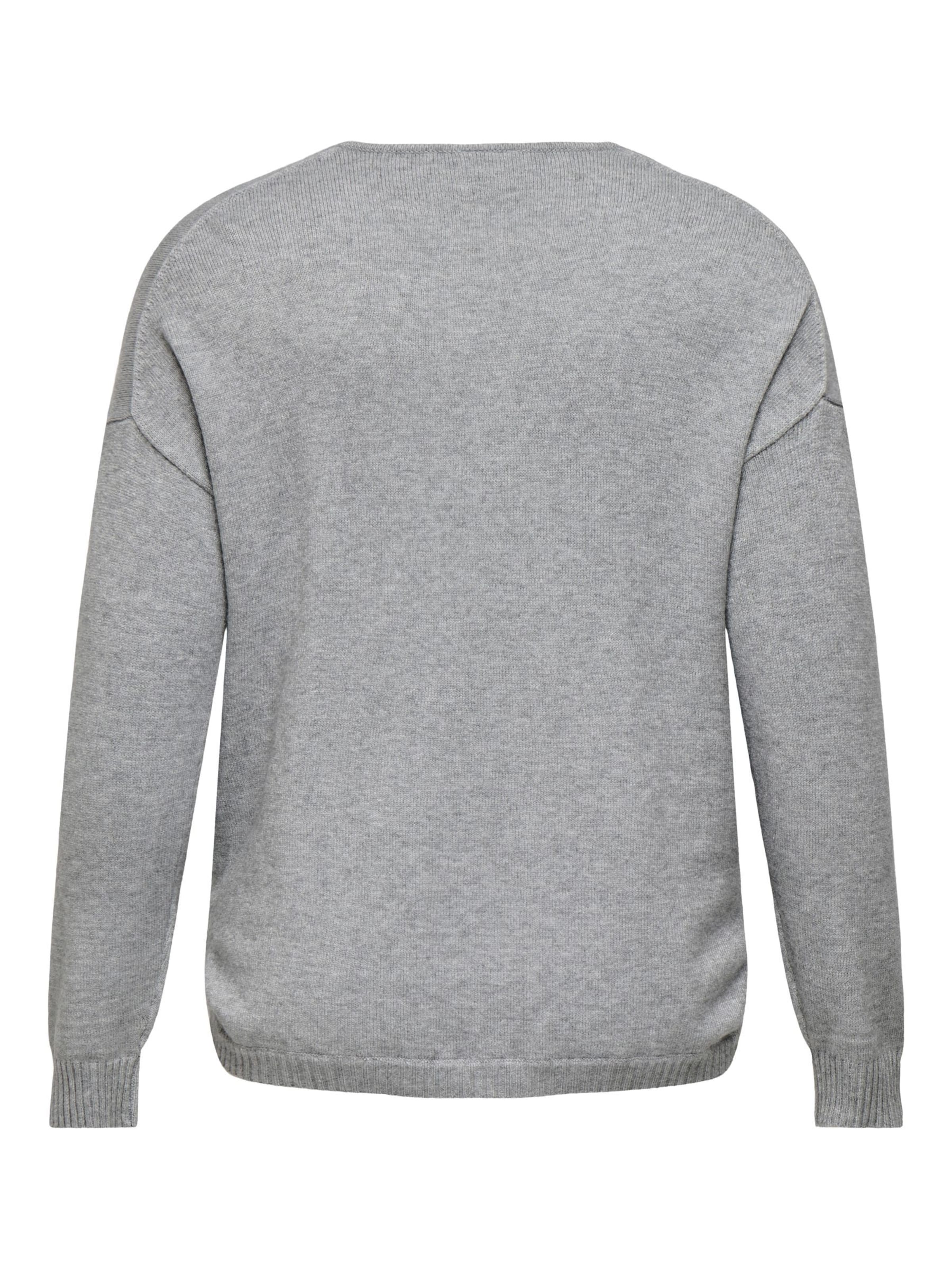 ONLY Carmakoma Sweater 'CARMargareta' in Grey