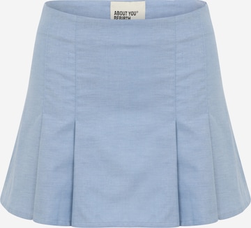 ABOUT YOU REBIRTH STUDIOS Skirt 'Eri' in Blue: front