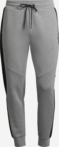 AÉROPOSTALE Дънки Tapered Leg Панталон в сиво: отпред