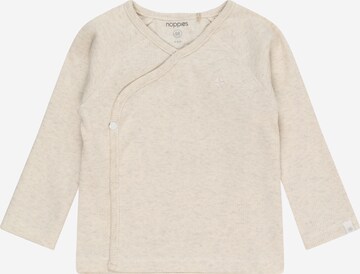 T-Shirt Noppies en beige : devant