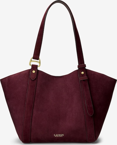 Lauren Ralph Lauren Ostoskassi koossa One Size värissä viininpunainen, Tuotenäkymä