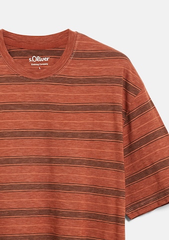 T-Shirt s.Oliver en marron