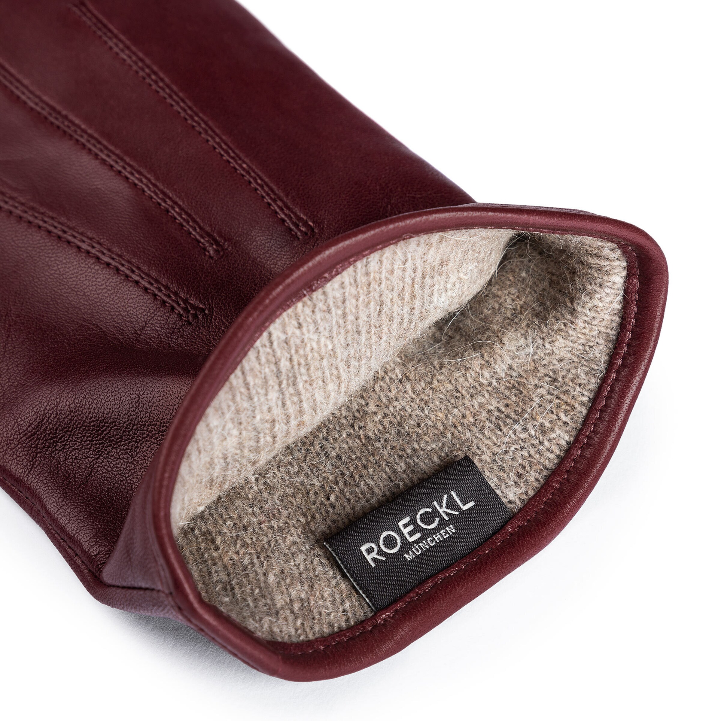 Mezzoguanti 'RIGA' di Roeckl in rosso