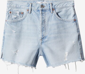 MANGO Regular Jeans 'ANDY' in Blauw: voorkant