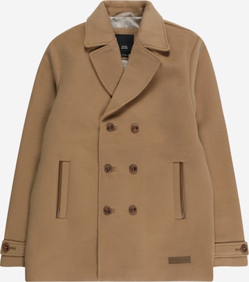 River Island Coat in Beige: front