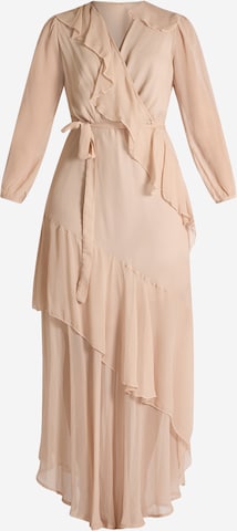 Dixie - Vestido em bege: frente