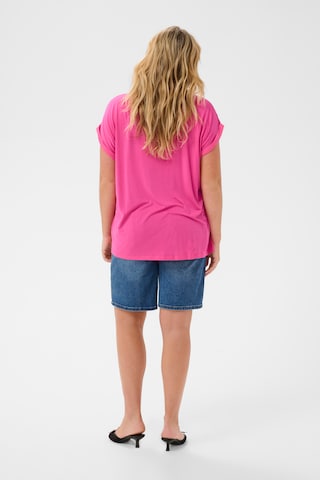 KAFFE CURVE - Blusa em rosa