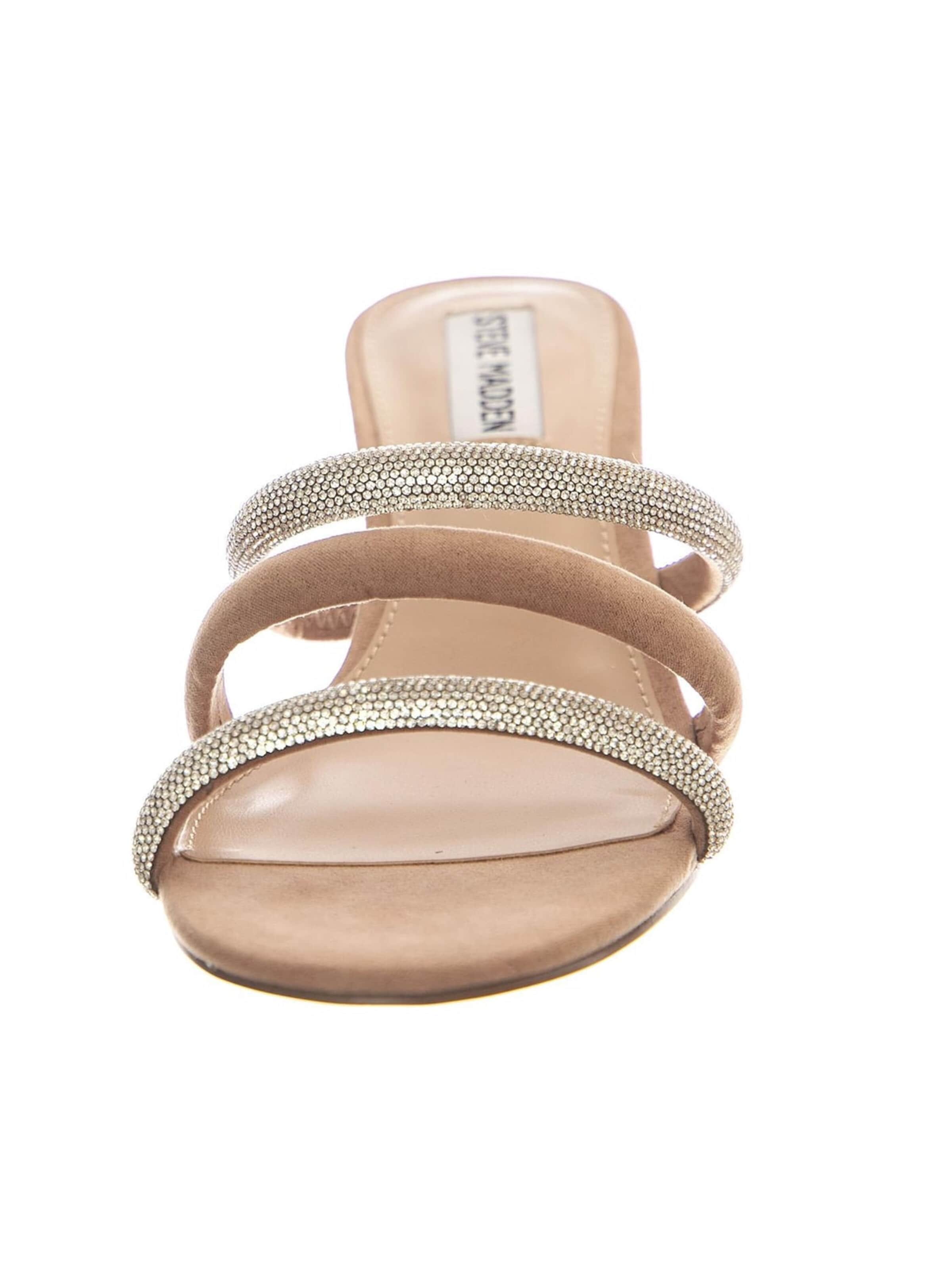 STEVE MADDEN Sandals 'Kairo Natutal Silver' in Beige