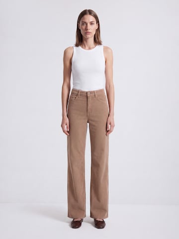 Mavi Wide leg Pants ' MALIBU ' in Brown