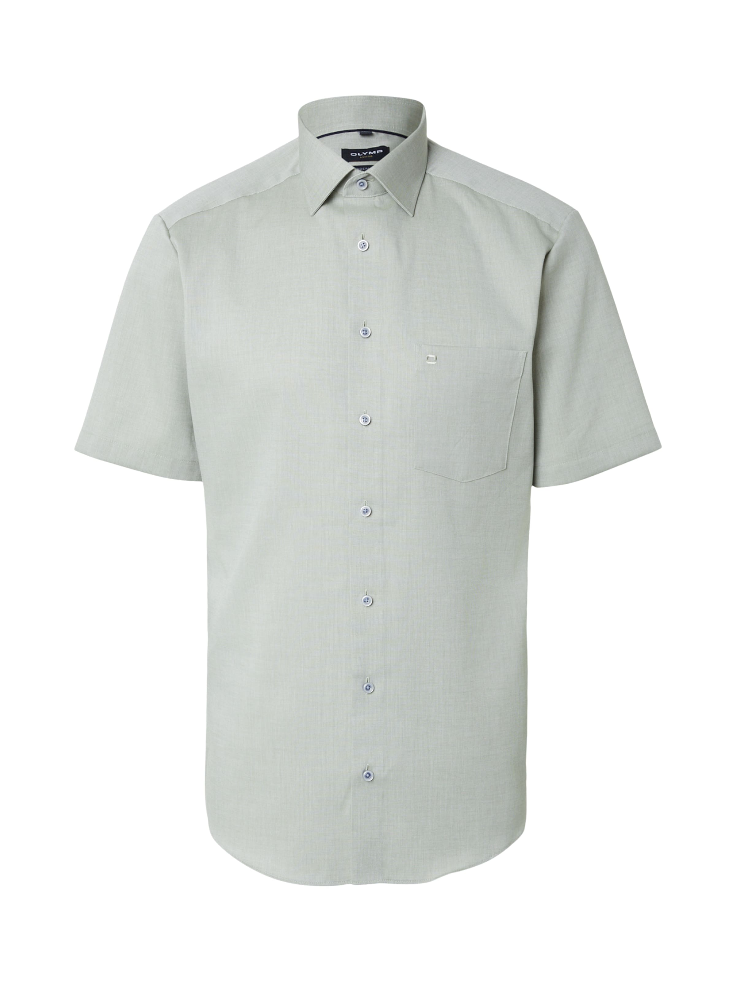 Chemise 'Luxor' OLYMP en vert : devant