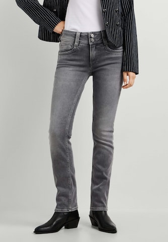 Pepe Jeans Slim fit Jeans in Grey: front