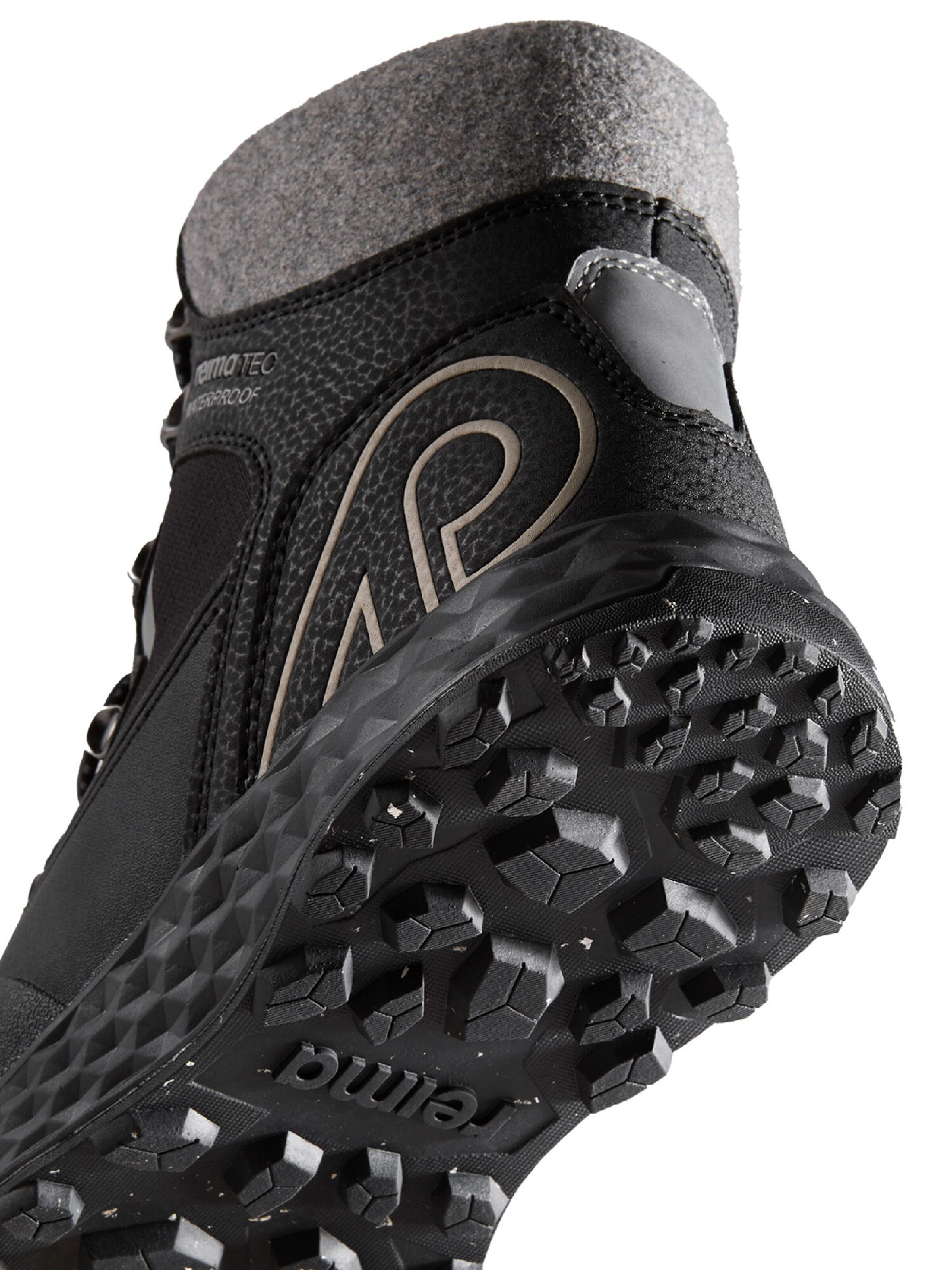Reima Boot in Black: bottom