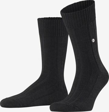BURLINGTON Socken 'Dover' in Schwarz: Vorderseite