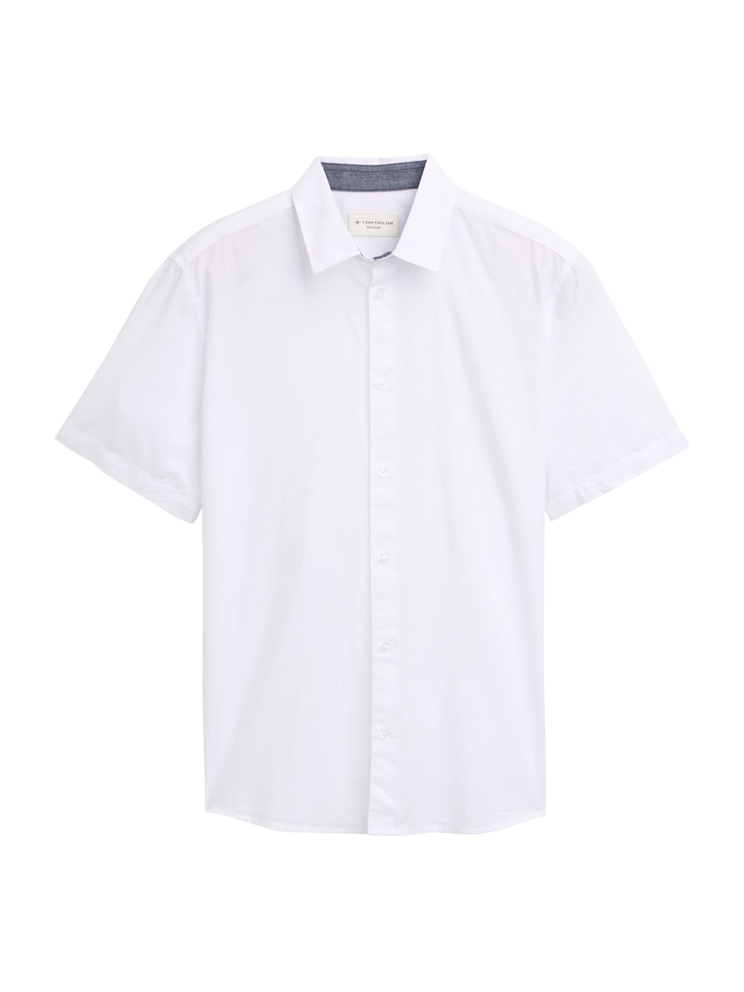 TOM TAILOR Рубашка в Белый: спереди
