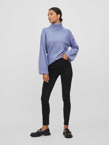 VILA Sweater 'Rolfie' in Blue