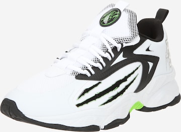 Plein Sport - Zapatillas deportivas bajas en blanco: frente