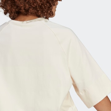 smėlio ADIDAS ORIGINALS Marškinėliai 'Premium Essentials'