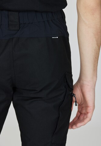 Whistler Regular Outdoor trousers 'ROMNING' in Black