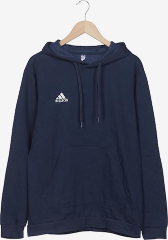 ADIDAS PERFORMANCE Kapuzenpullover L in Blau: Vorderseite