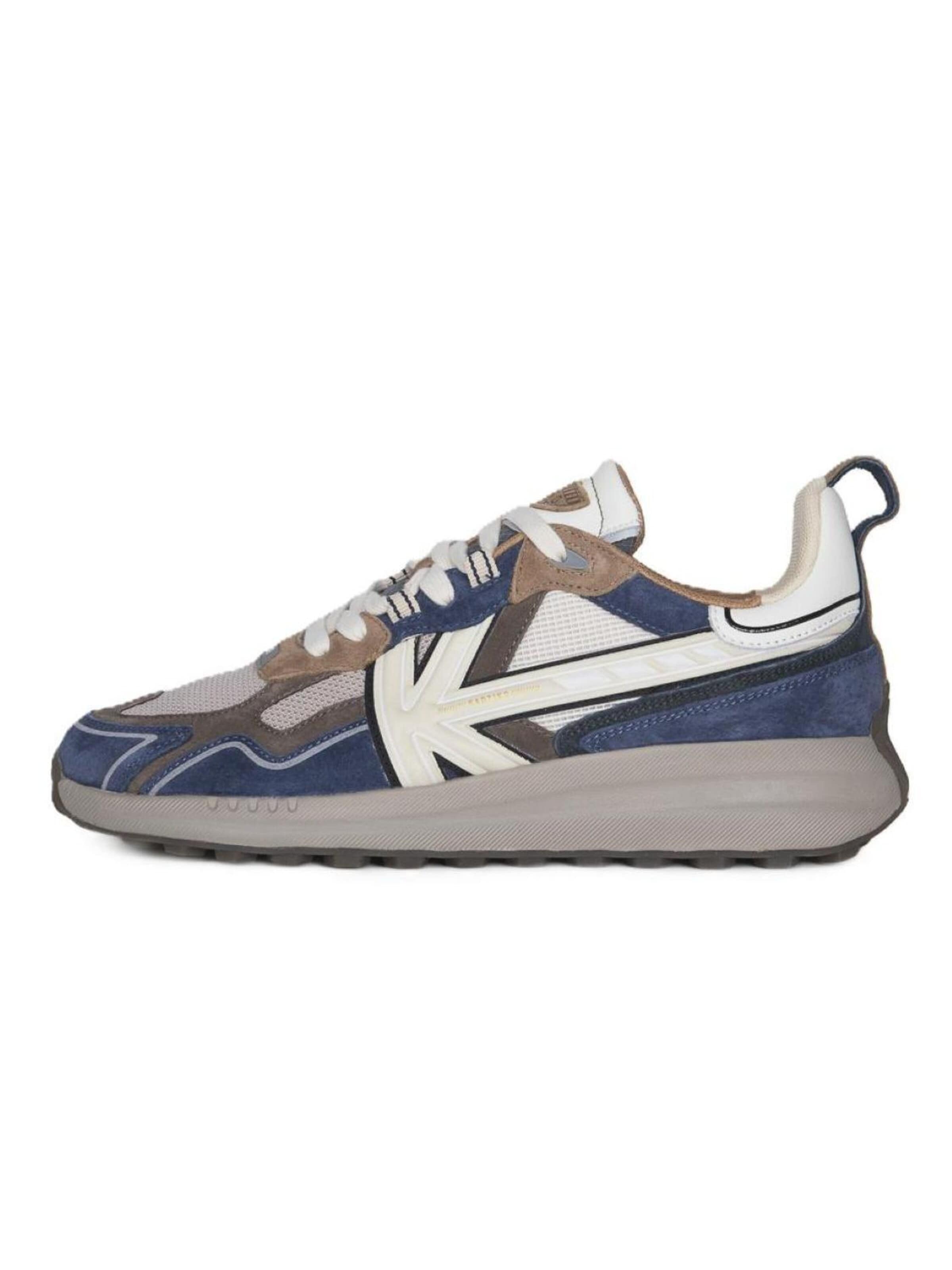 Baskets basses 'Vancouver Tech' Kaotiko en bleu : devant
