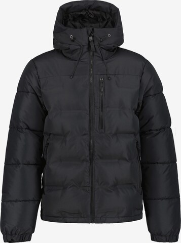 ICEPEAK Steppjacke in Schwarz: Vorderseite