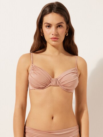 CALZEDONIA Balconette Bikinitop in Pink: Vorderseite
