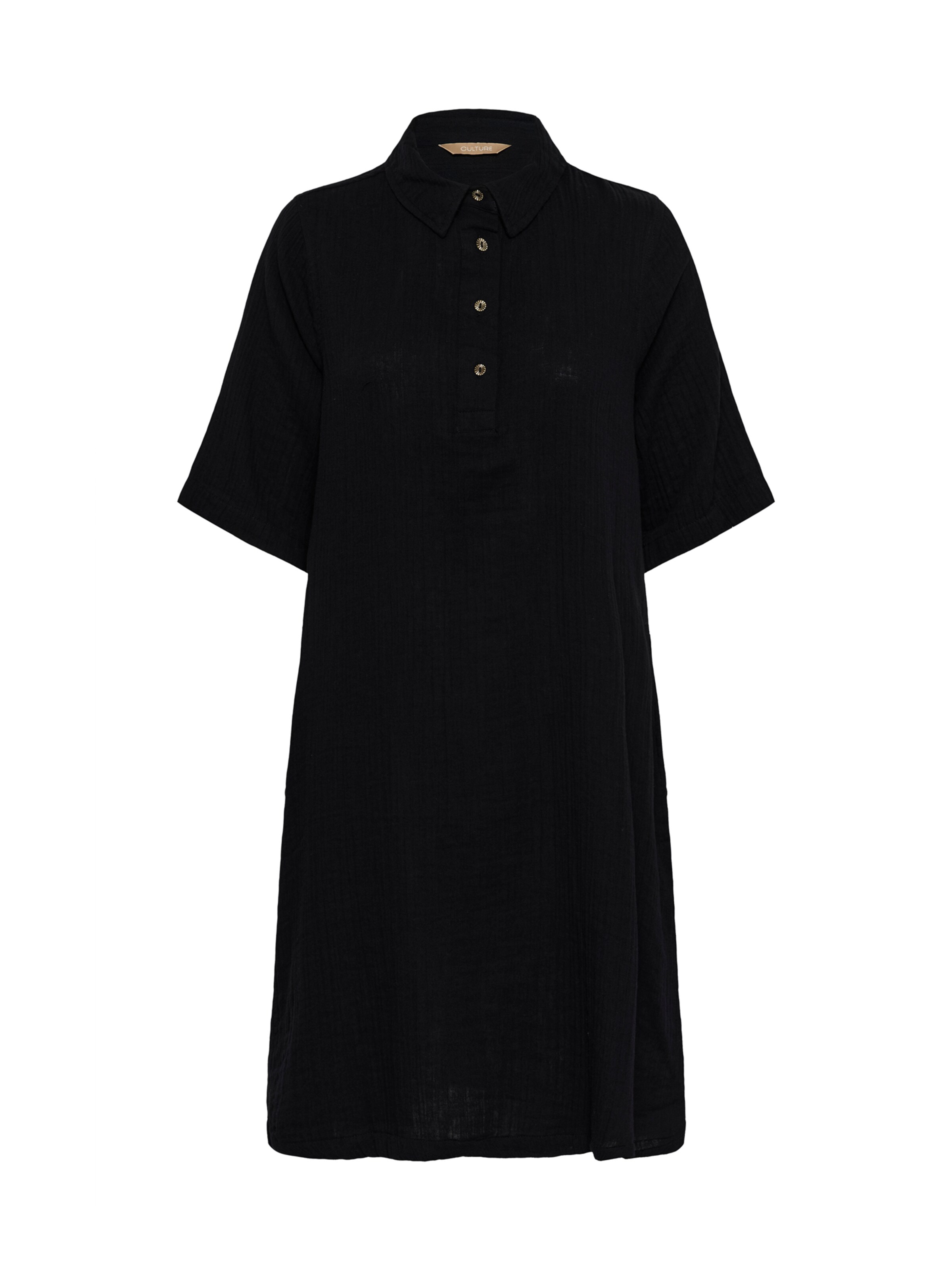 CULTURE Kleid in Schwarz: Vorderseite