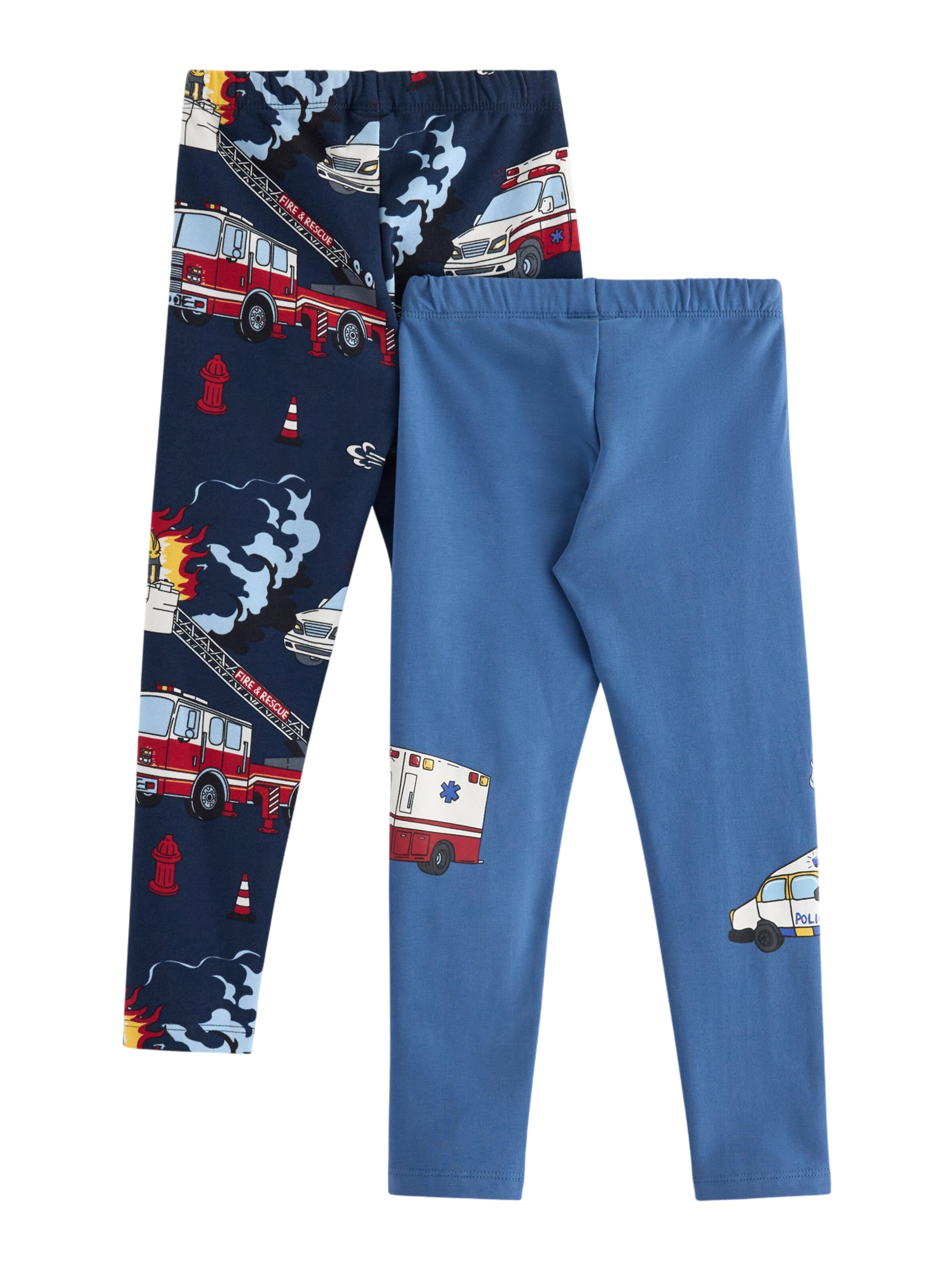 Lindex Скинни Леггинсы 'Trucks' в Синий