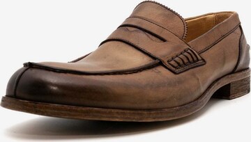 EXTON Lace-Up Shoes in Brown: front