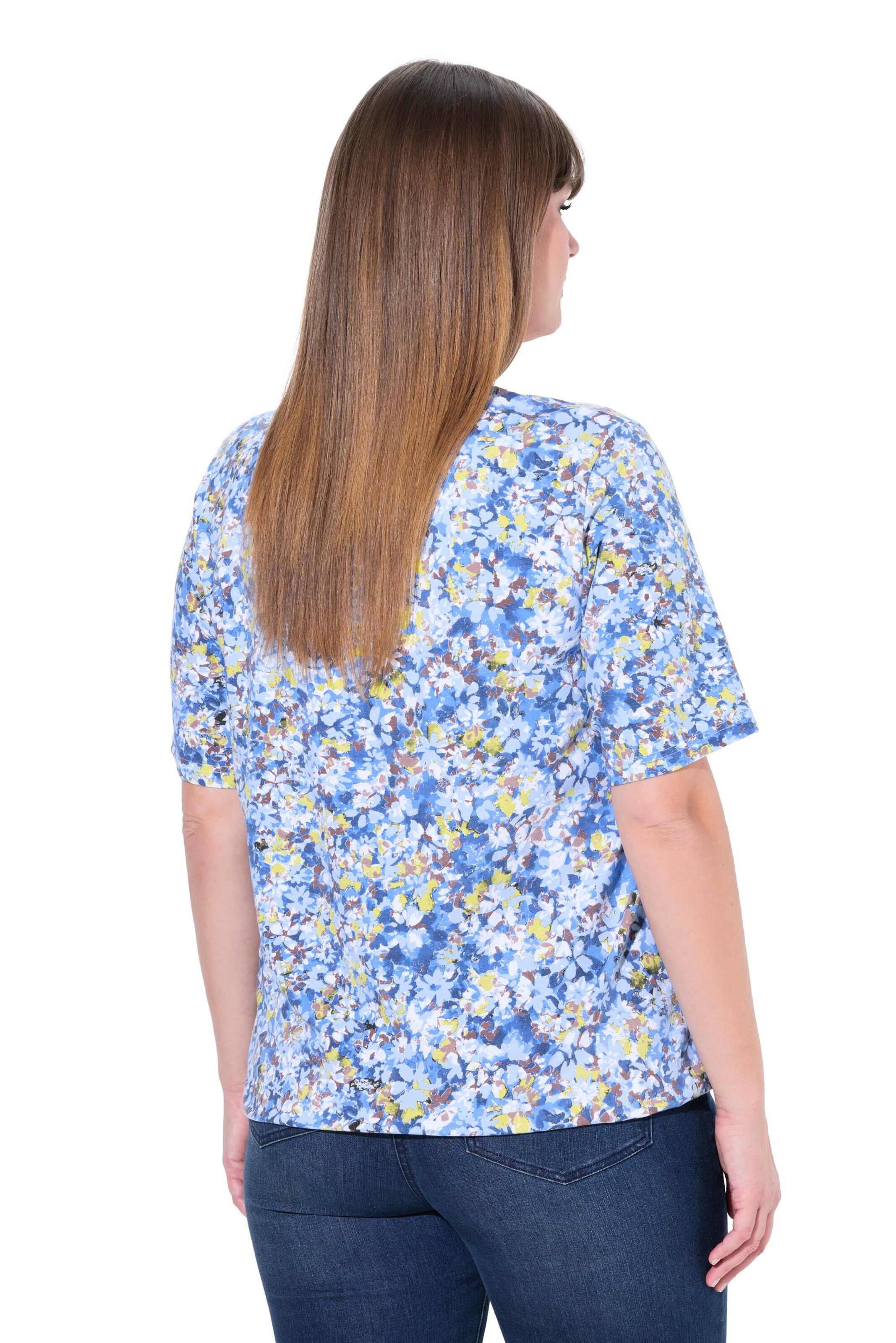 T-shirt Ulla Popken en mélange de couleurs