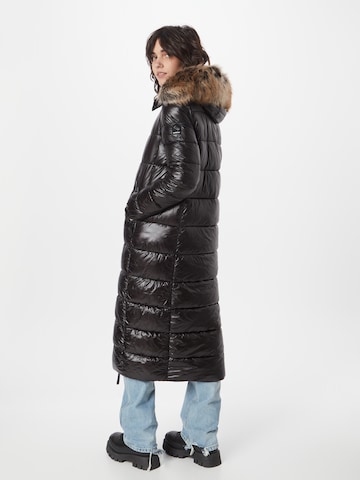 Superdry Wintermantel in Zwart